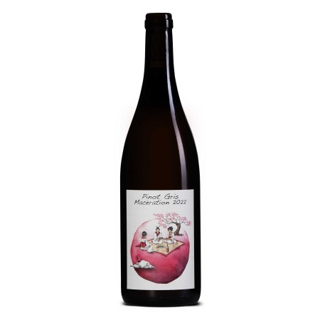 Pinot Gris in maceration 2022 - Domaine des Petites Planètes - AOC Valais